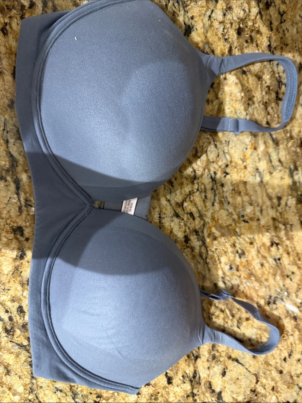 Body By Victoria No-Wire Bra - Slate Blue